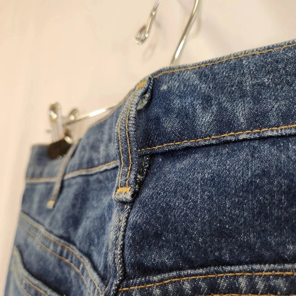 GWG Scrubbies Stonewash Finish Men's Blue Jeans Denim 34x32 - Picture 7 of 16